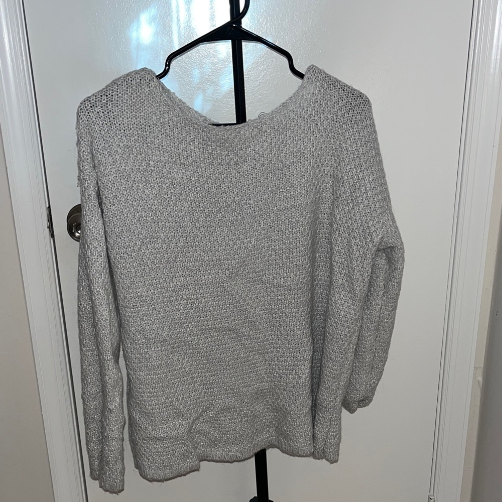 Cozy Gray Women's Sweater